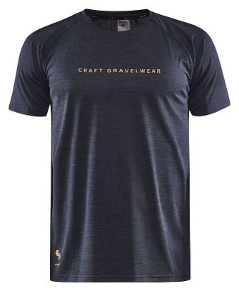 Maillot manches courtes Craft Adv Gravel Noir