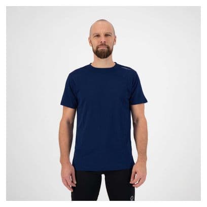 T-Shirt De Sport Manches Courtes Rogelli - Homme - Bleu marine