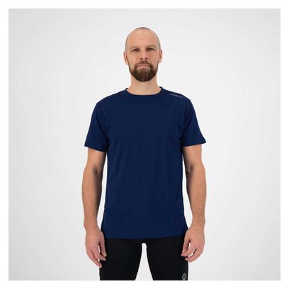 T-Shirt De Sport Manches Courtes Rogelli - Homme - Bleu marine