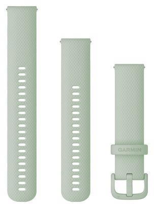 Bracelet de Montre Garmin Quick Release 20 mm Silicone Vert Cool Mint