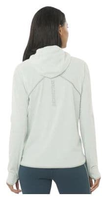 Vest à capuche 1/2 Zip Femme Salomon Sense Aero Hybrid Bleu