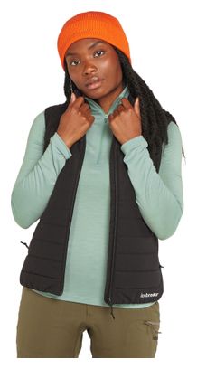 Baselayer Femme Icebreaker 1/2 Zip Merino 200 Oasis Vert