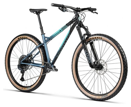 VTT Bombtrack Cale Sram GX Eagle 12V 29'' Vert Teal et Bleu Cyan