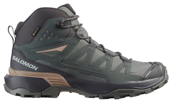 Salomon X Ultra 360 Mid GTX Women's Hiking Shoes, Green