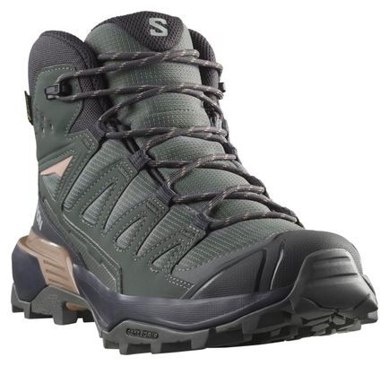Salomon X Ultra 360 Mid GTX Women's Hiking Shoes, Green