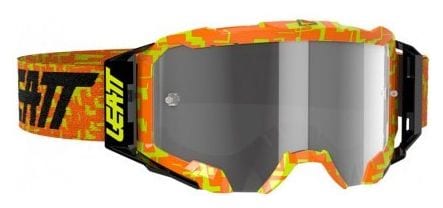 Leatt Velocity 5.5 Orange Fluo Mask - 58% Light Gray Screen