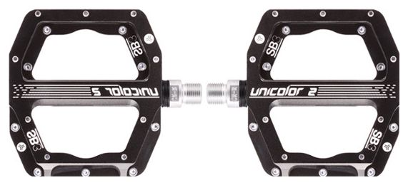 SB3 Unicolor 2 Flat Pedals Black