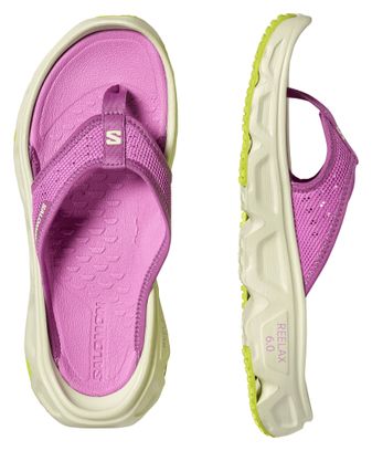 Chaussures de Récupération Salomon Reelax Break 6.0 Rose Femme