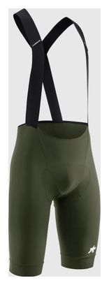 Culotte corto con tirantes Assos Mille GT S11 verde para hombre