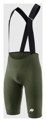 Culotte corto con tirantes Assos Mille GT S11 verde para hombre