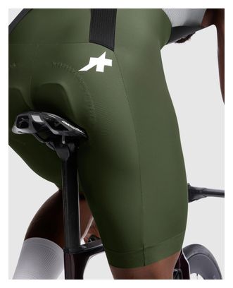 Culotte corto con tirantes Assos Mille GT S11 verde para hombre