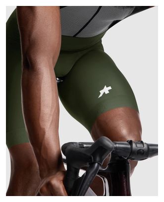 Culotte corto con tirantes Assos Mille GT S11 verde para hombre