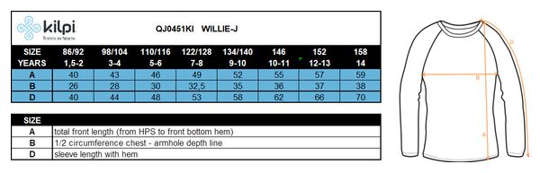 Sous-vêtement haut enfant Kilpi WILLIE-J