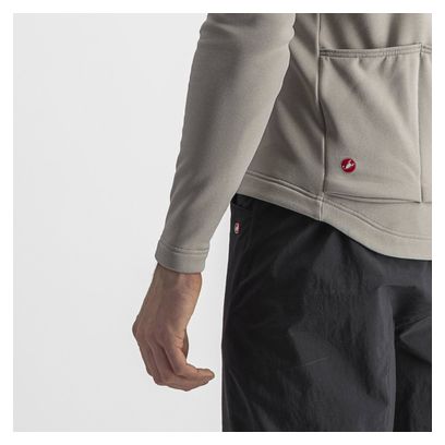 Castelli Unlimited Trail Langarmtrikot Hellgrau/Dunkelgrau