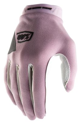Women's 100% Ridecamp Pink Long Gloves