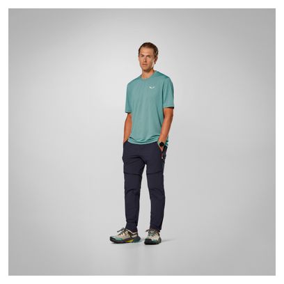 T-Shirt Salewa Pedroc Dry Light Bleu Homme