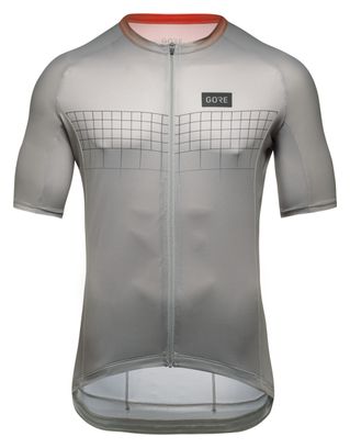 Gore Wear Grid Fade 2.0 Short Sleeve Jersey Grey/Red