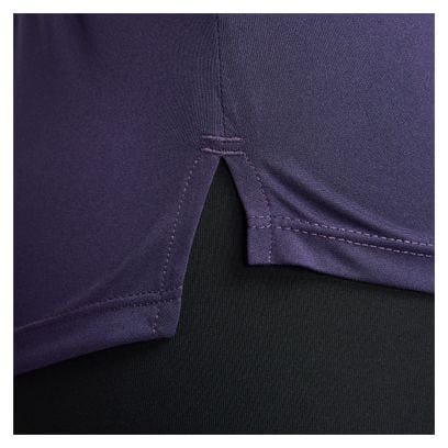 Maillot manches courtes Femme Nike Dri-Fit Swoosh Bleu Violet