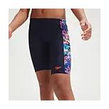 Speedo Kinderbadpak Jammer Allover Panel marineblauw/blauw 13/14 jaar