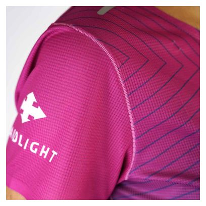 Camiseta de manga corta Raidlight Dynamic Pink para mujer
