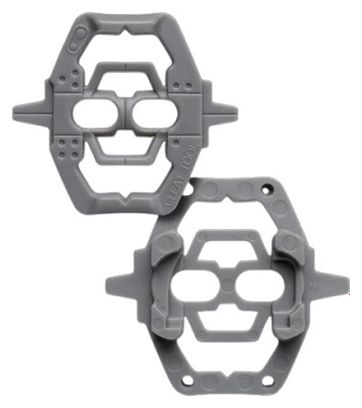 Crankbrothers Schoenplaat Gereedschap V2 Grijs
