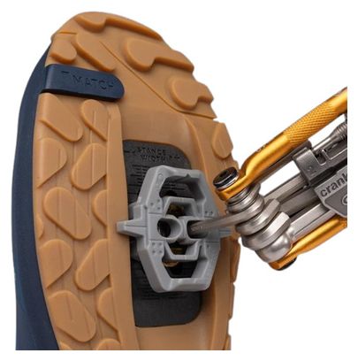 Crankbrothers Schoenplaat Gereedschap V2 Grijs
