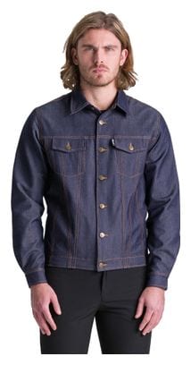 Santini Denim Long Sleeve Jacket Blue