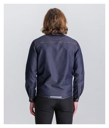 Santini Denim Long Sleeve Jacket Blue