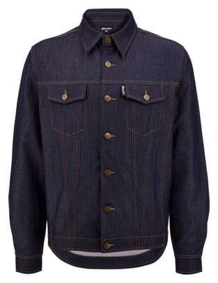 Santini Denim Long Sleeve Jacket Blue