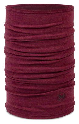 Buff Merino Midweight Bordeaux choker