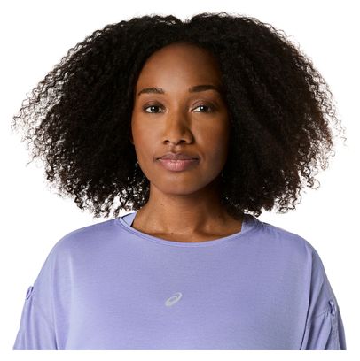 Asics Nagino Run Adjustable Women's Running T-Shirt (Purple)
