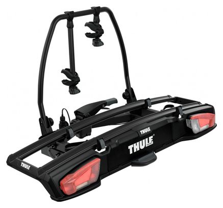 Thule VeloSpace XT Gancio traino Portabici 13 Pin - 2 Bici (Compatibili E-Bikes) Nero