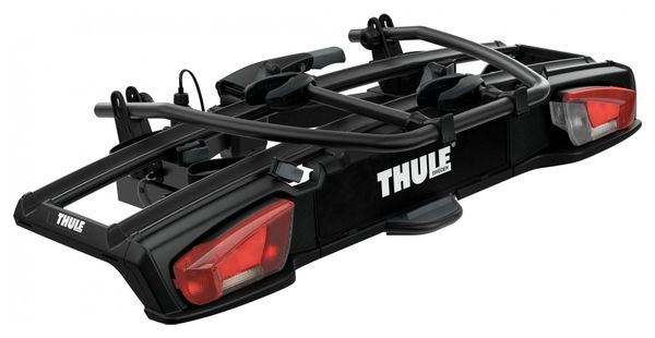 Porte-Vélos sur Boule d'Attelage Thule VeloSpace XT Prise 13 Broches - 2 Vélos (Compatible E-Bikes) Noir