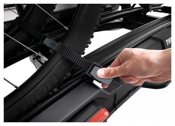 Thule VeloSpace XT Fietsendrager 13-pins aansluiting - 2 fietsen (E-bikes compatibel) Zwart