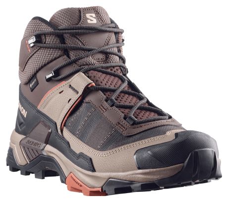 Chaussures de Randonnée Salomon X Ultra 5 Mid GTX Marron Homme