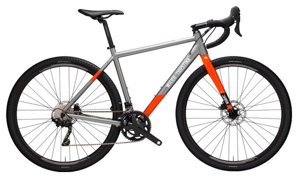 Bicicleta Gravel Wilier Triestina Jareen Shimano GRX 10V 700 mm Gris/Naranja 2023