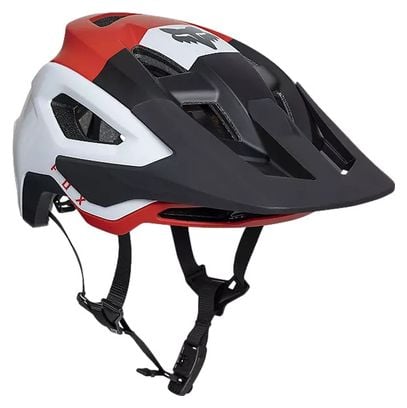 Fox Speedframe Pro Klif Helmet Red / White