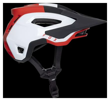 Fox Speedframe Pro Klif Helm Rood / Wit