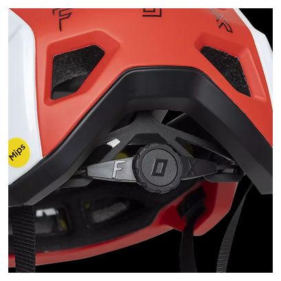 Fox Speedframe Pro Klif Helm Rood / Wit