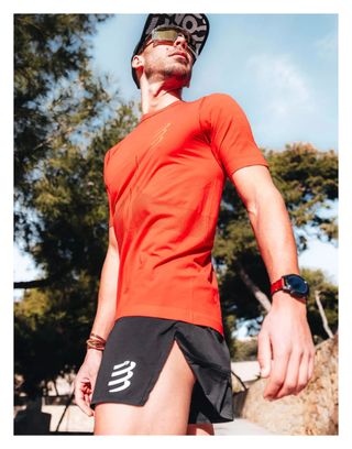 Compressport Racing Split Shorts Black