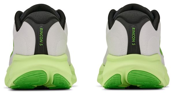Chaussures Running Hoka Rincon 5 Blanc/Vert Homme