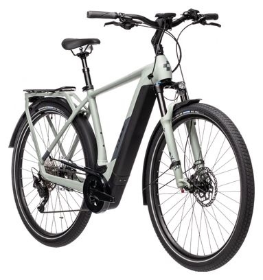 Bicicleta de ciudad eléctrica Cube Kathmandu Hybrid Pro 625 Shimano Deore 10S 625 Wh 700 mm Lunar Grey 2021