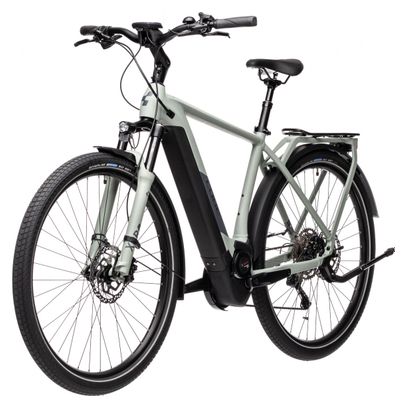 Bicicleta de ciudad eléctrica Cube Kathmandu Hybrid Pro 625 Shimano Deore 10S 625 Wh 700 mm Lunar Grey 2021
