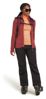 Women's Icebreaker 1/2 Zip Merino 260 Tech Orange Baselayer