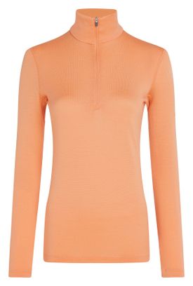 Icebreaker Donna 1/2 Zip Merino 260 Tech Orange Baselayer