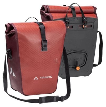 Pair of Vaude Aqua Back Carrier Panniers Red (x2)