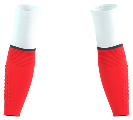 Compressport Armforce Ultralight Sleeves White/Red