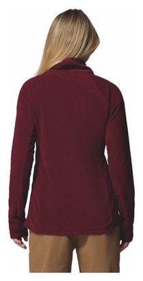 Columbia Donna 1/2 Zip Glacial IV Bordeaux Pile