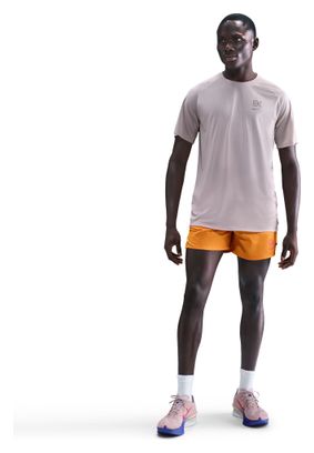 Maglia Nike Stride ''Eliud Kipchoge'' beige a maniche corte da uomo