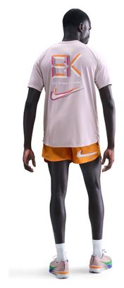 Maglia Nike Stride ''Eliud Kipchoge'' beige a maniche corte da uomo